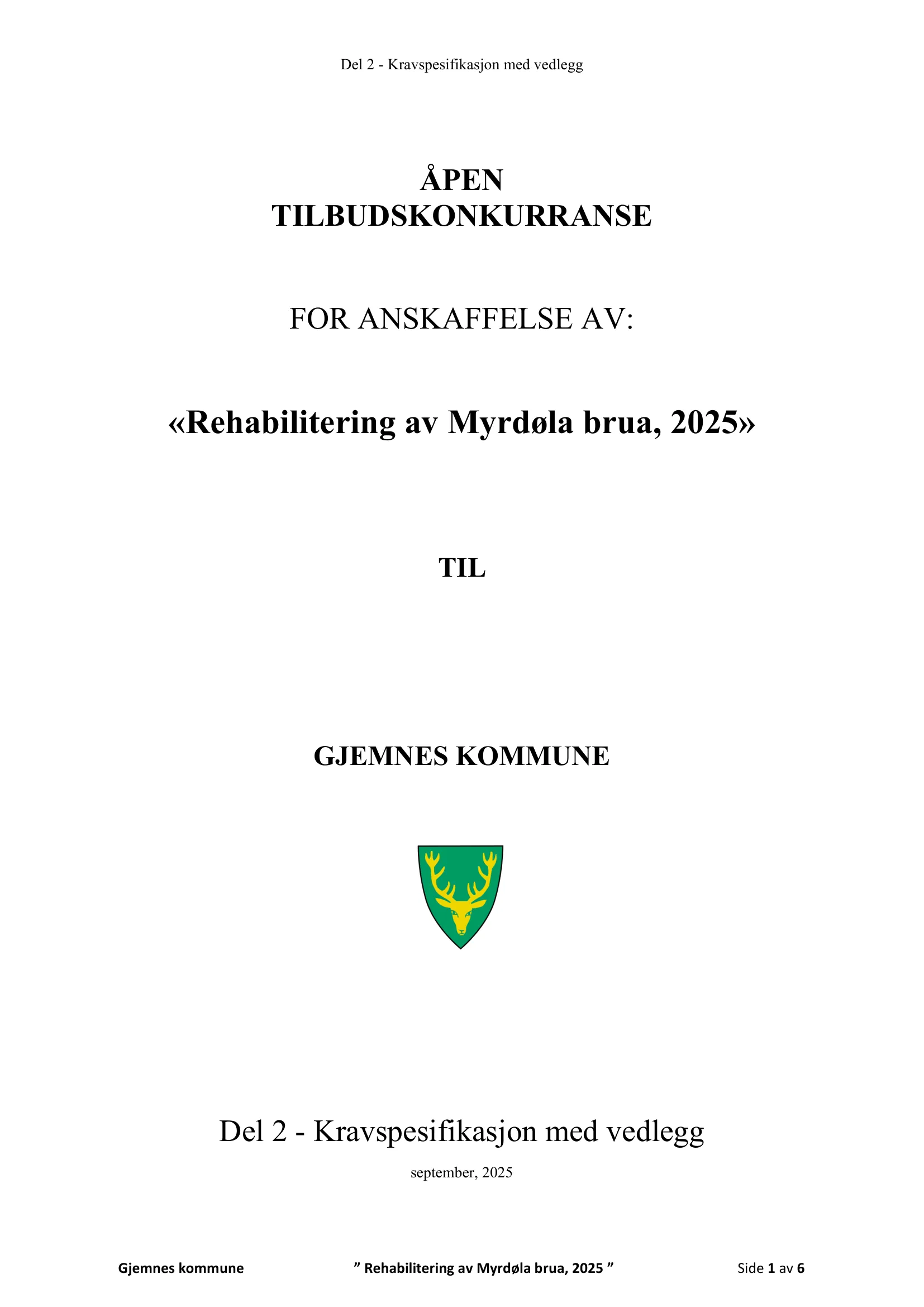 Kravspesifikasjon