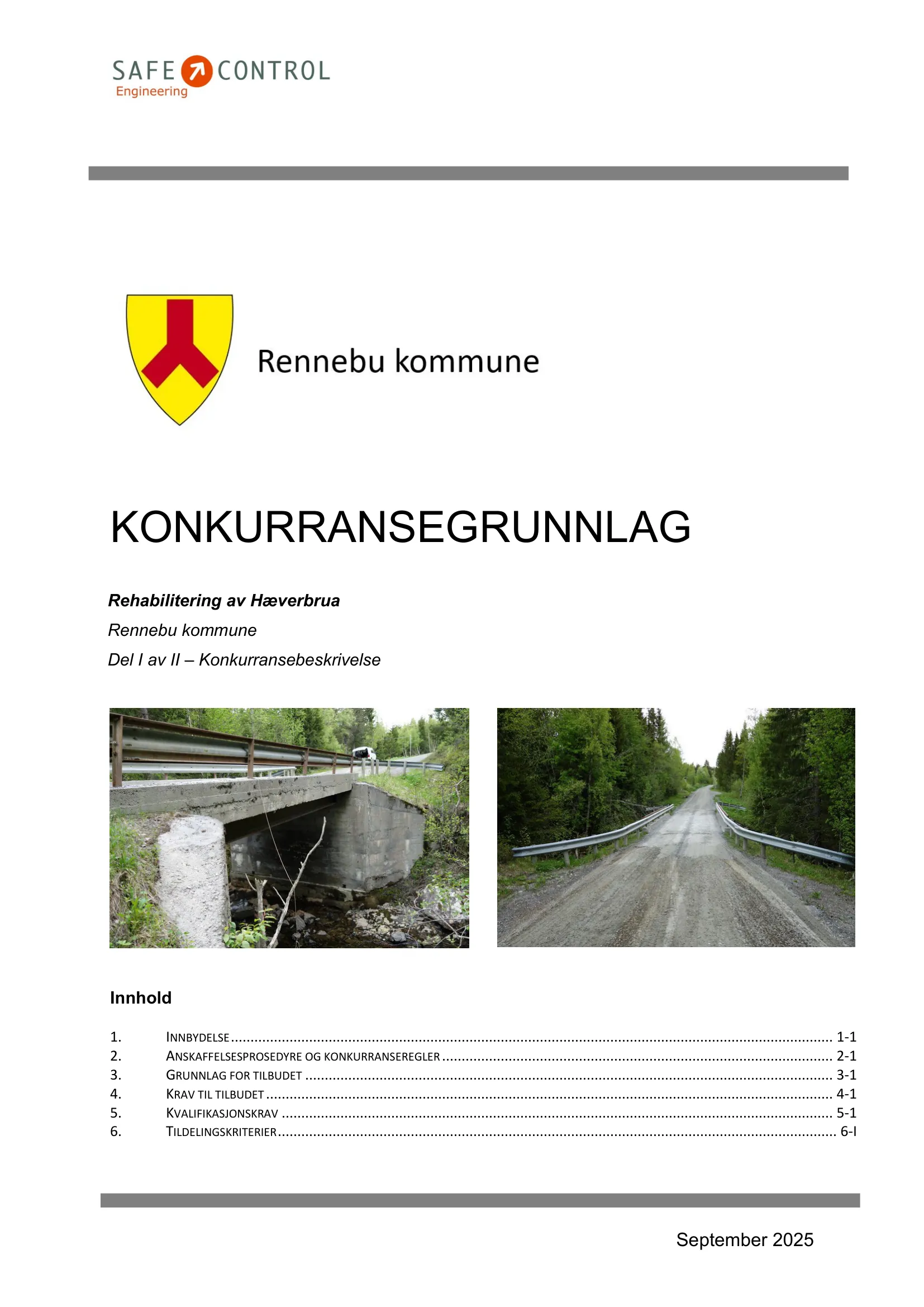 Konkurransebeskrivelse