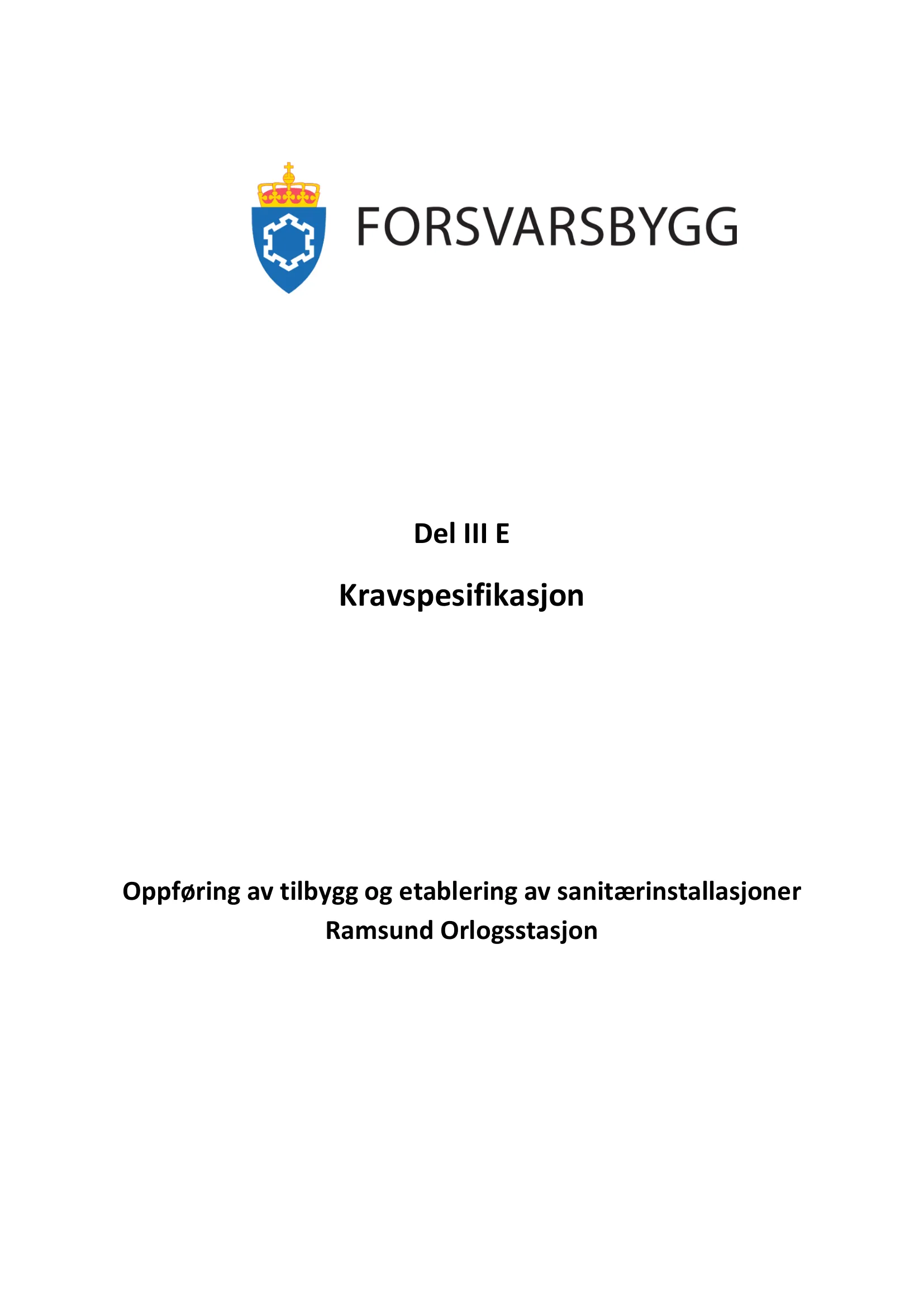Kravspesifikasjon