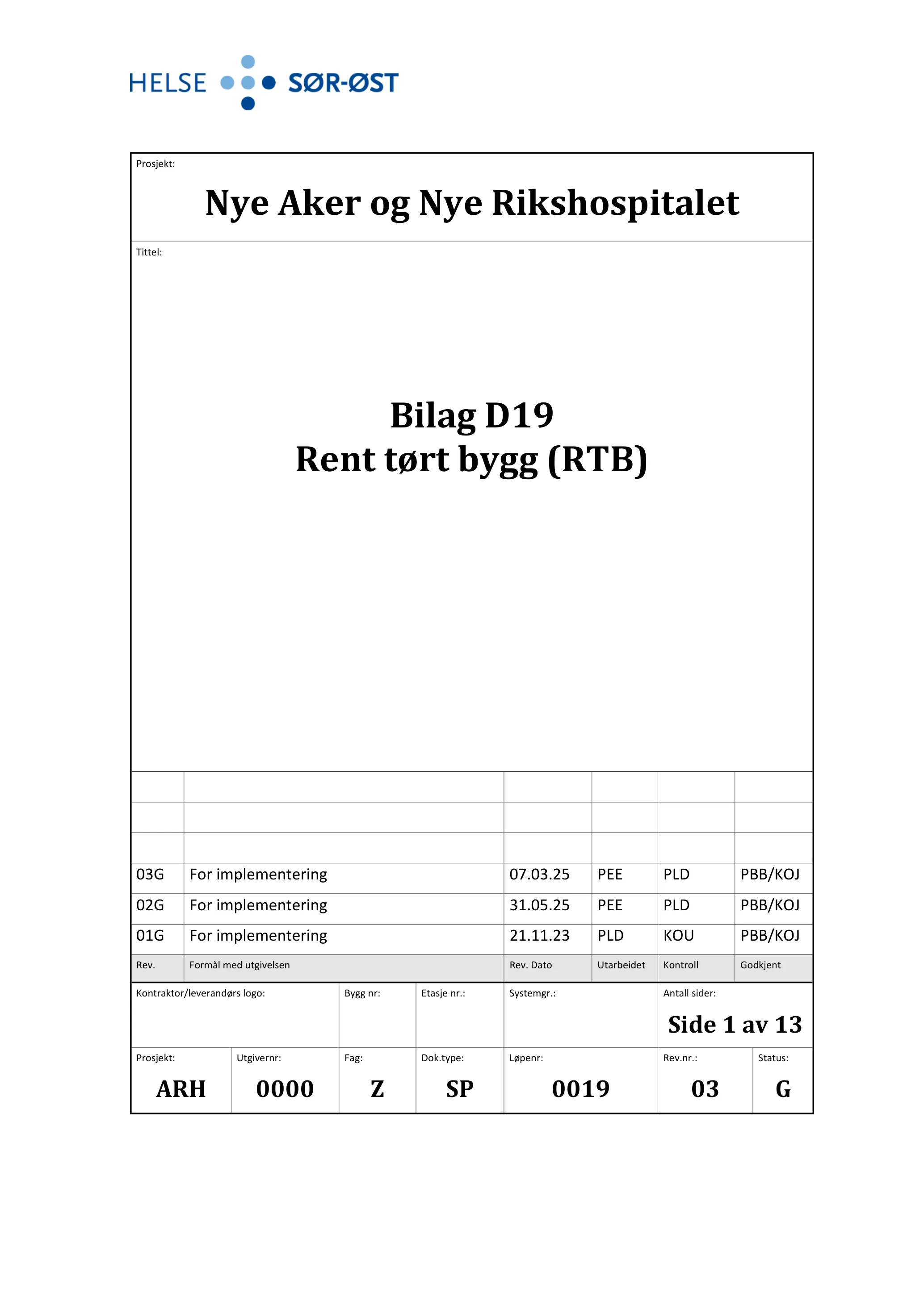 Kravspesifikasjon