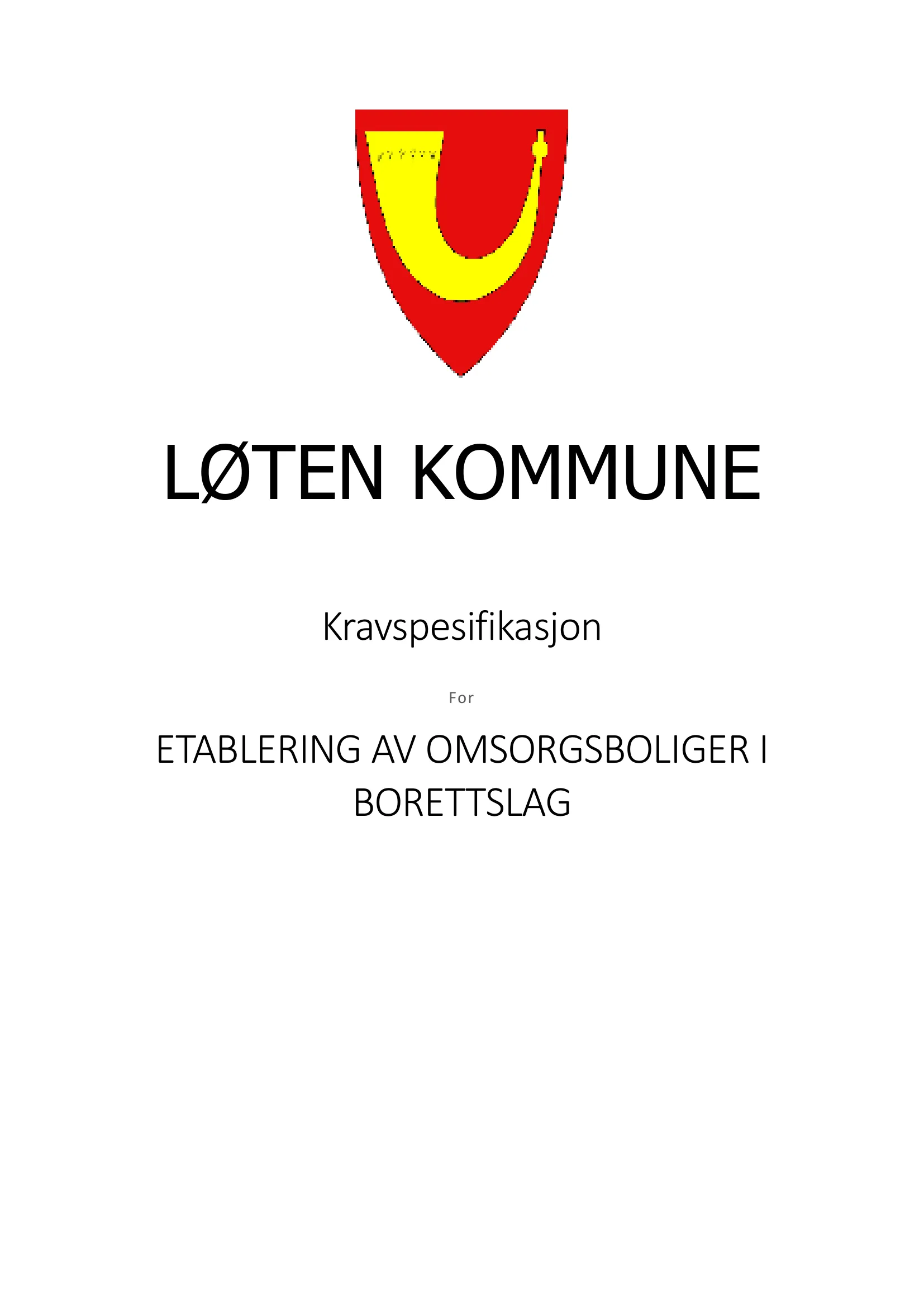 Kravspesifikasjon