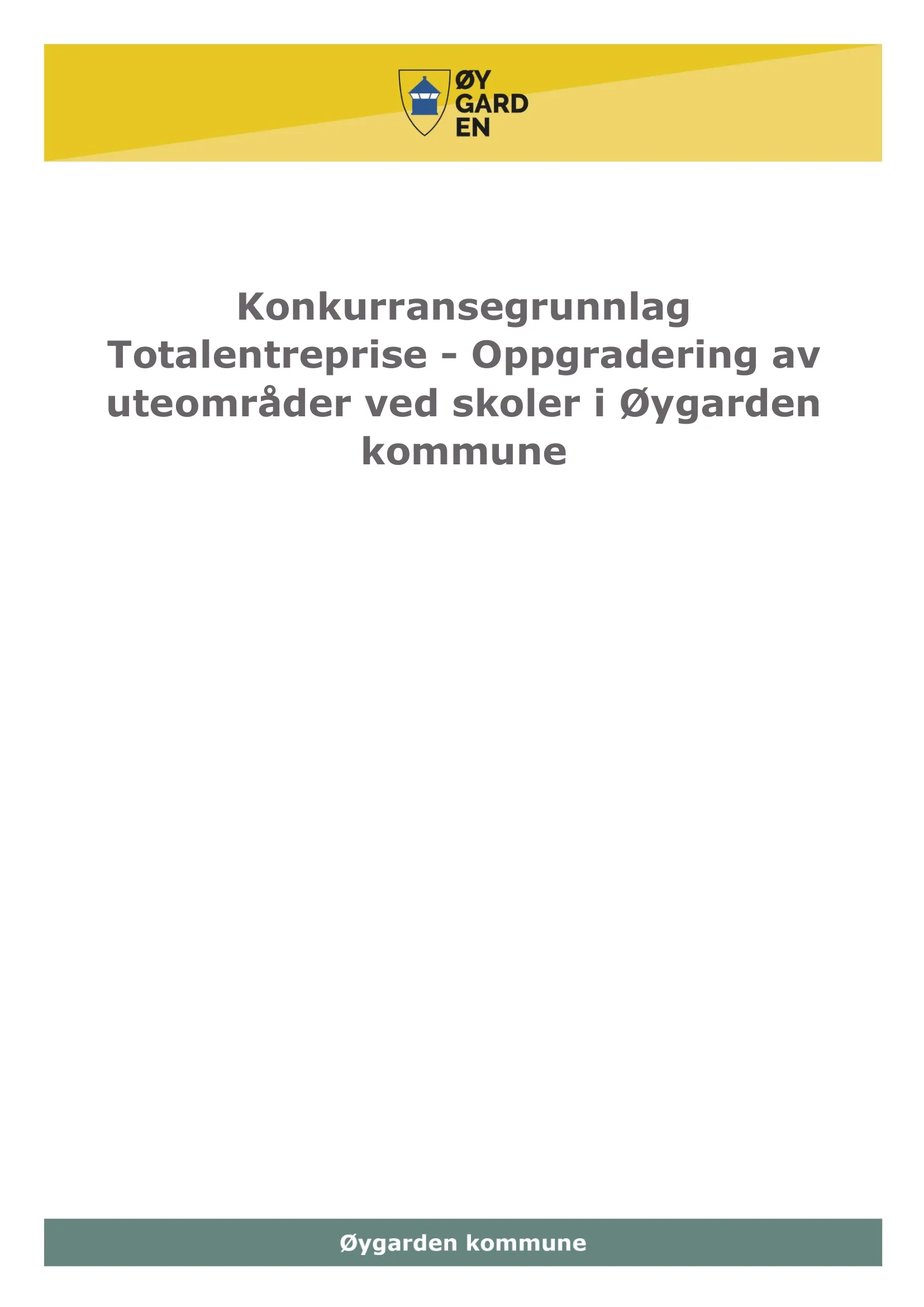 Konkurransebeskrivelse