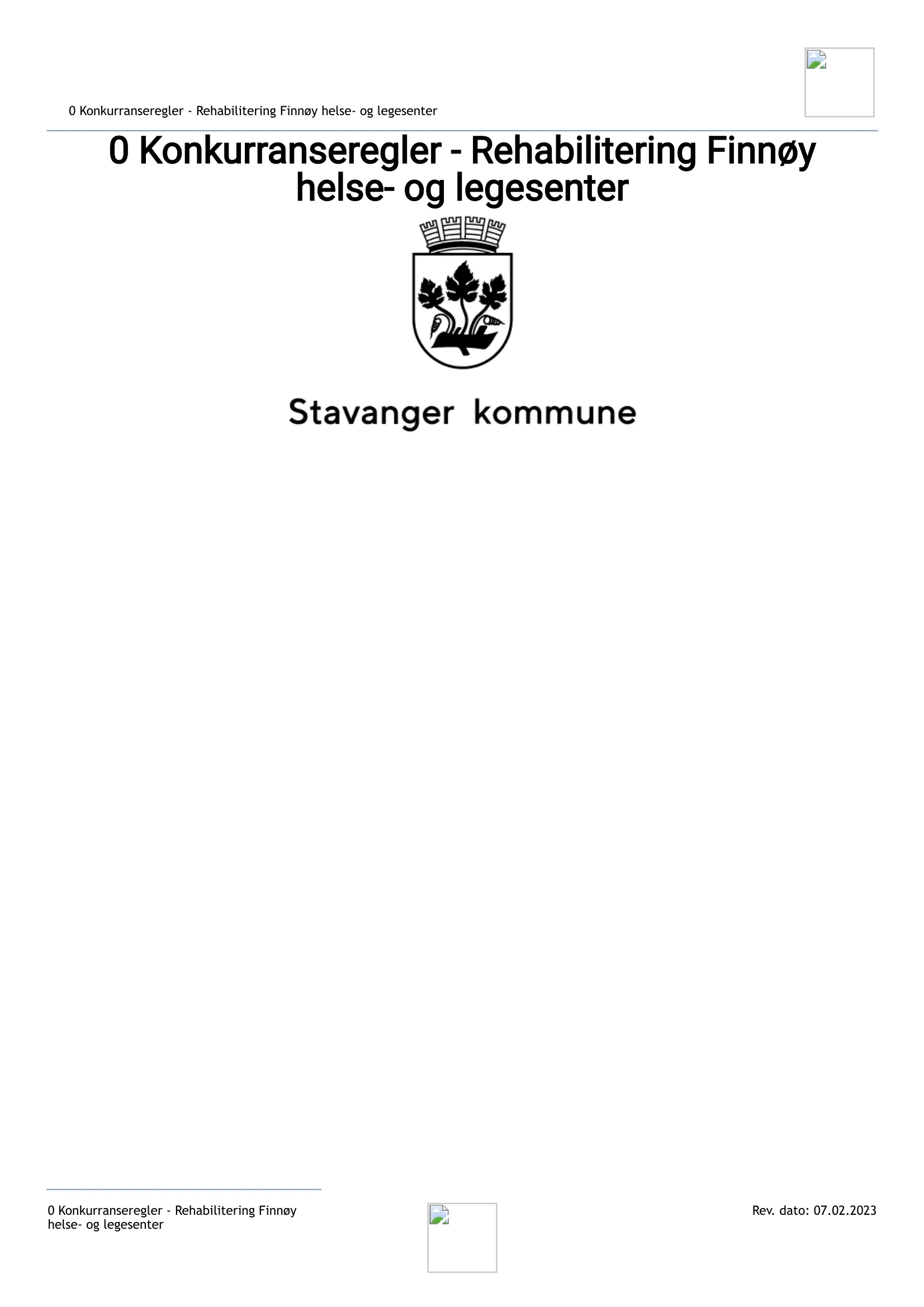 Konkurransebeskrivelse