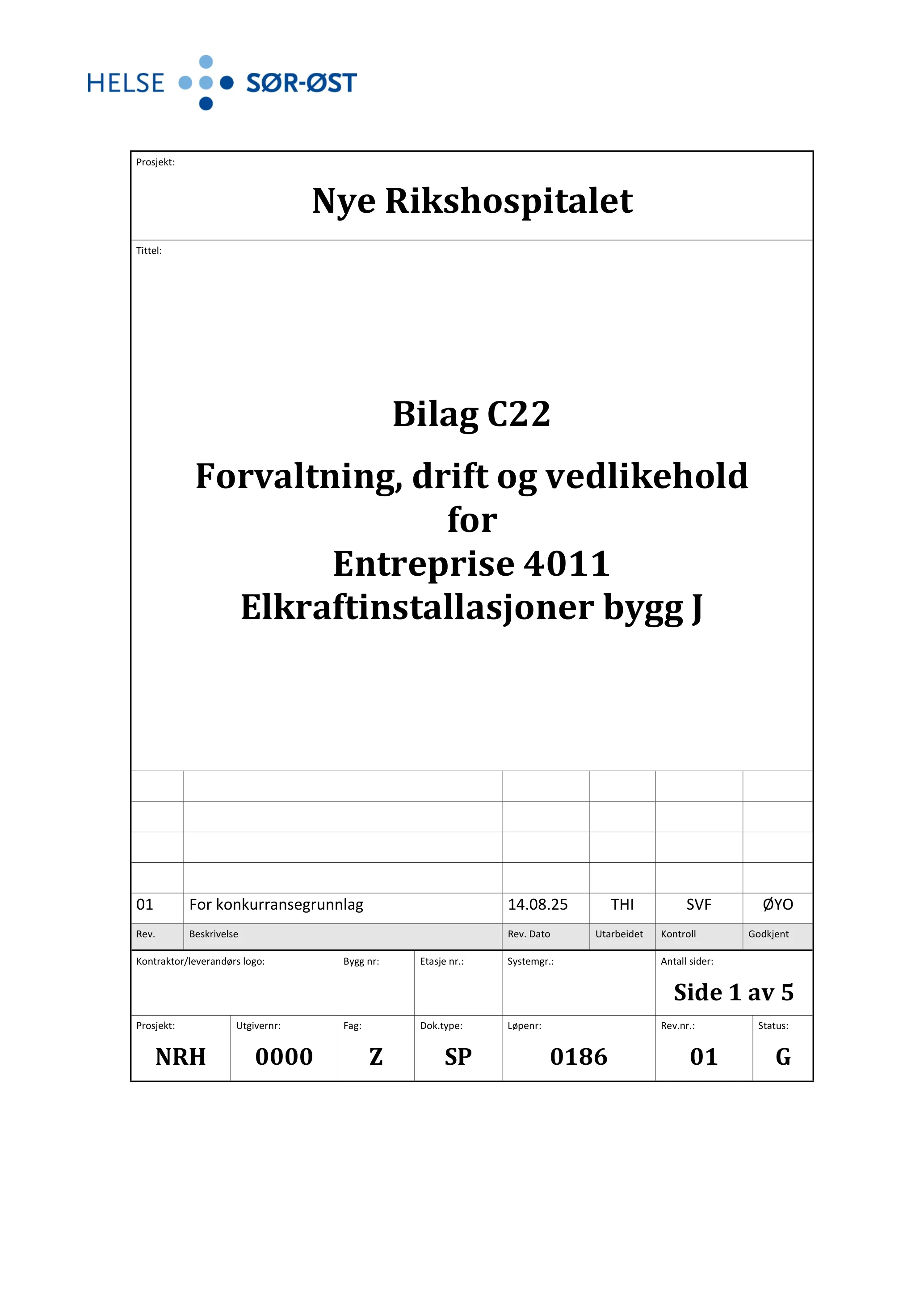 Kravspesifikasjon