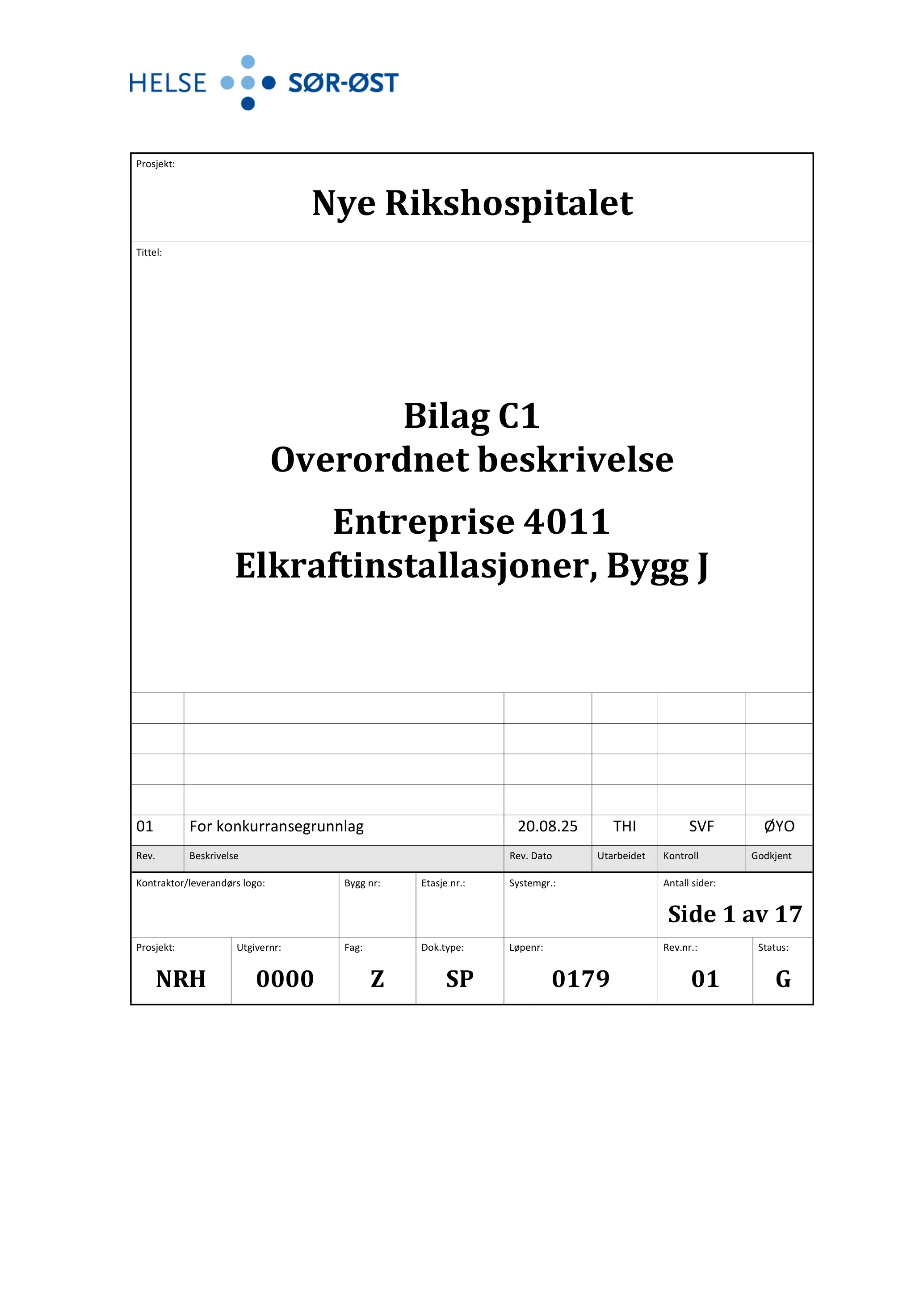 Kravspesifikasjon