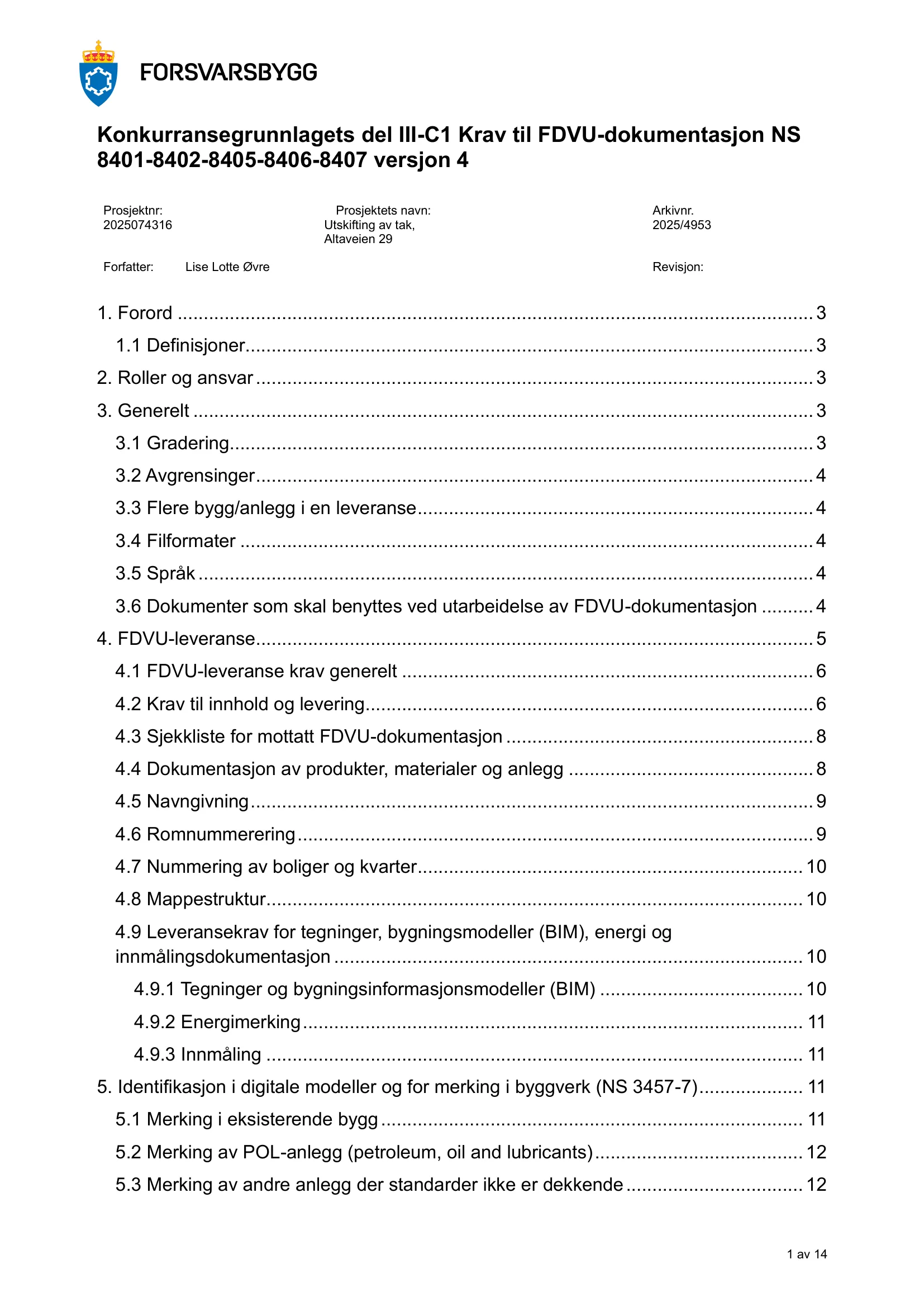 Kravspesifikasjon