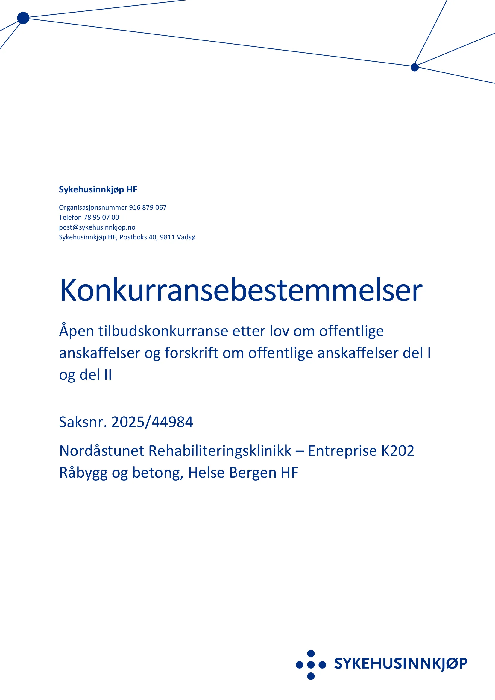 Konkurransebeskrivelse