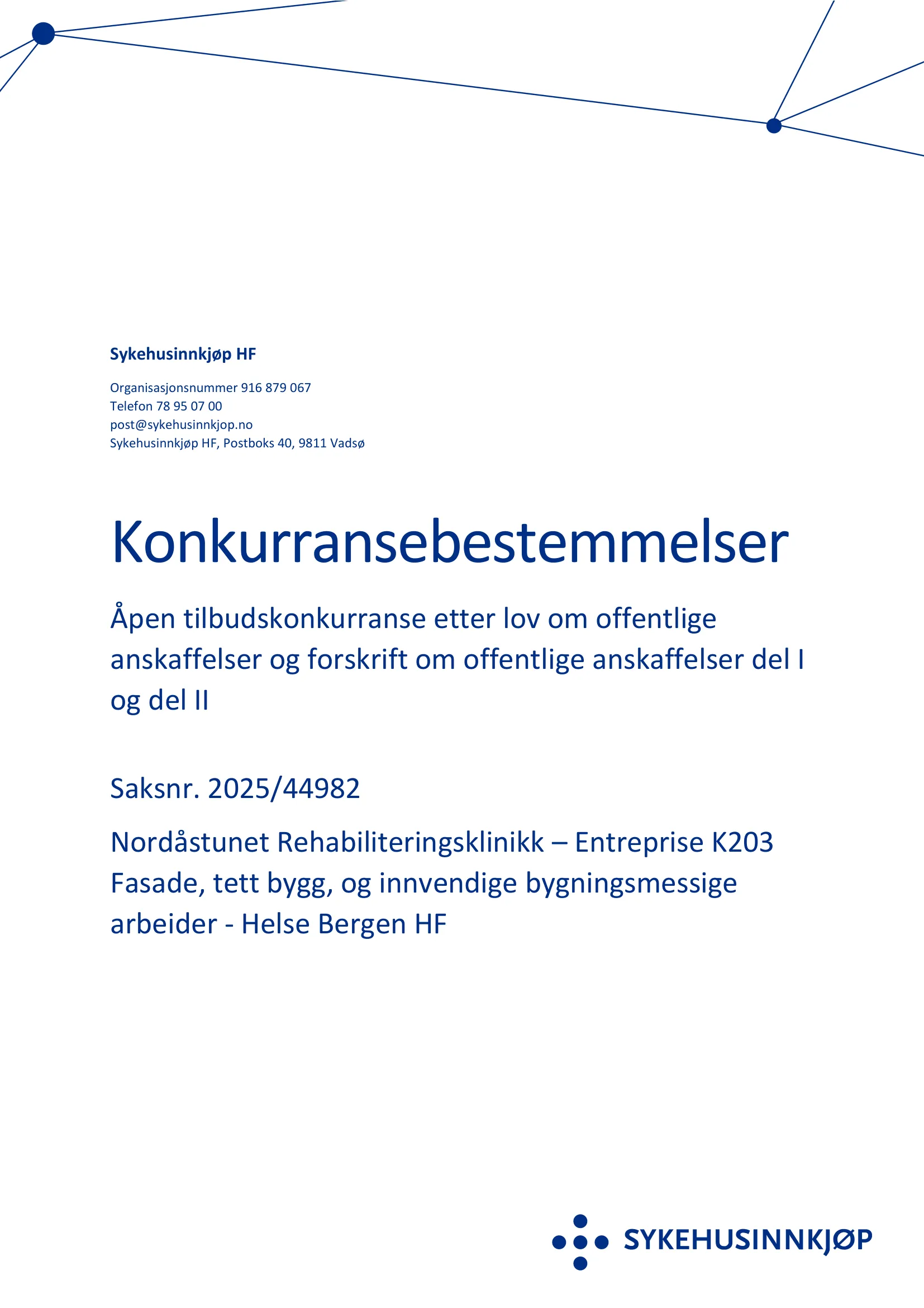 Konkurransebeskrivelse