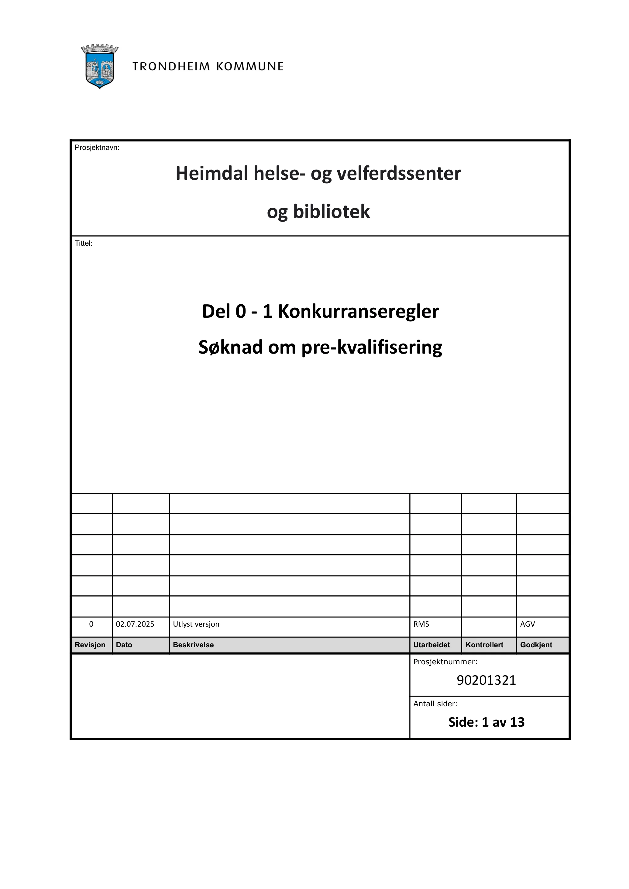 Konkurransebeskrivelse