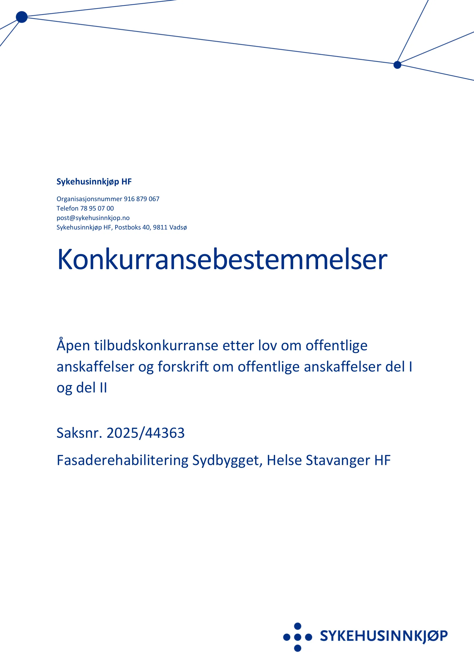 Konkurransebeskrivelse