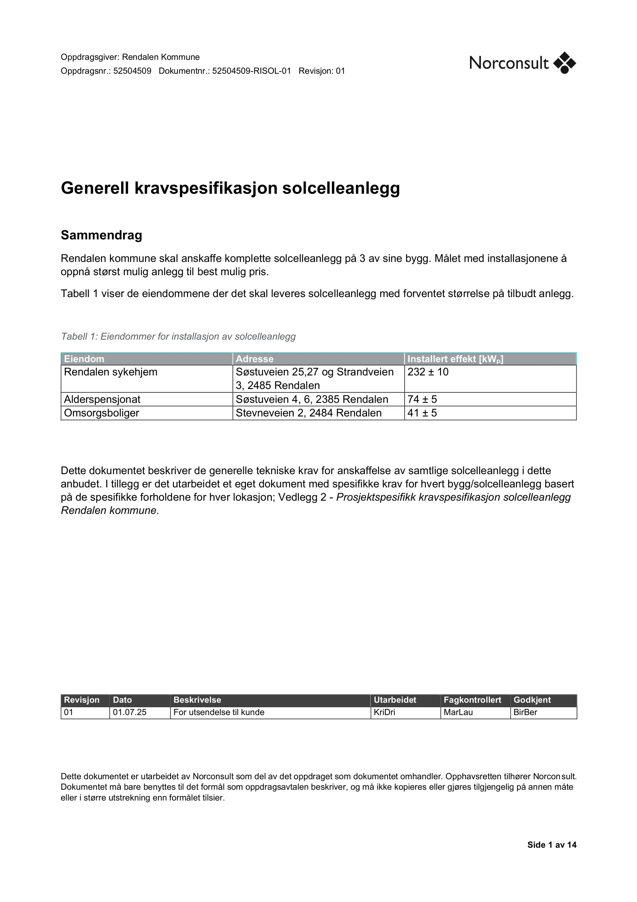 Kravspesifikasjon