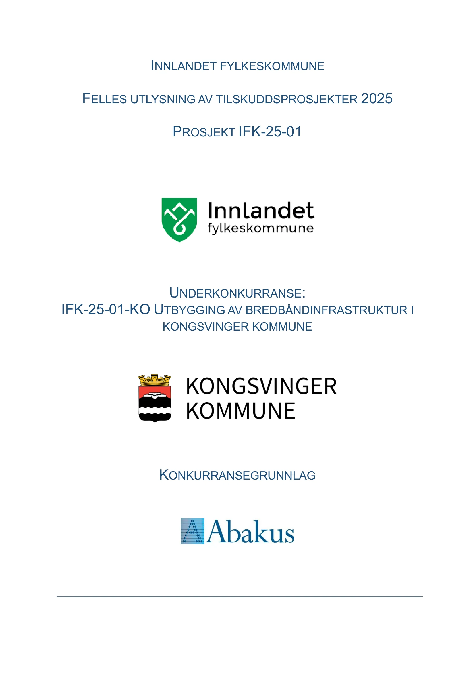 Konkurransebeskrivelse