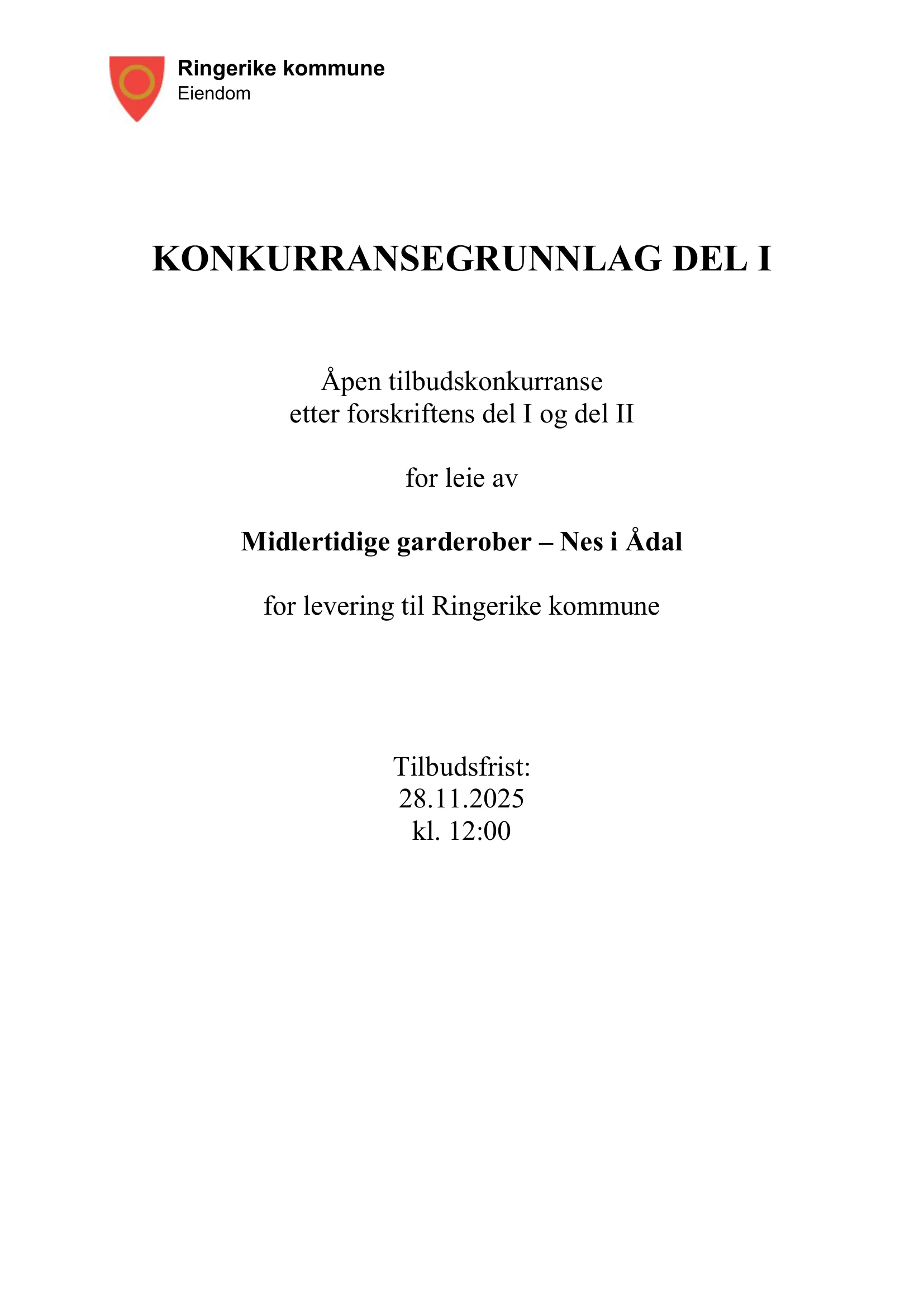 Konkurransebeskrivelse