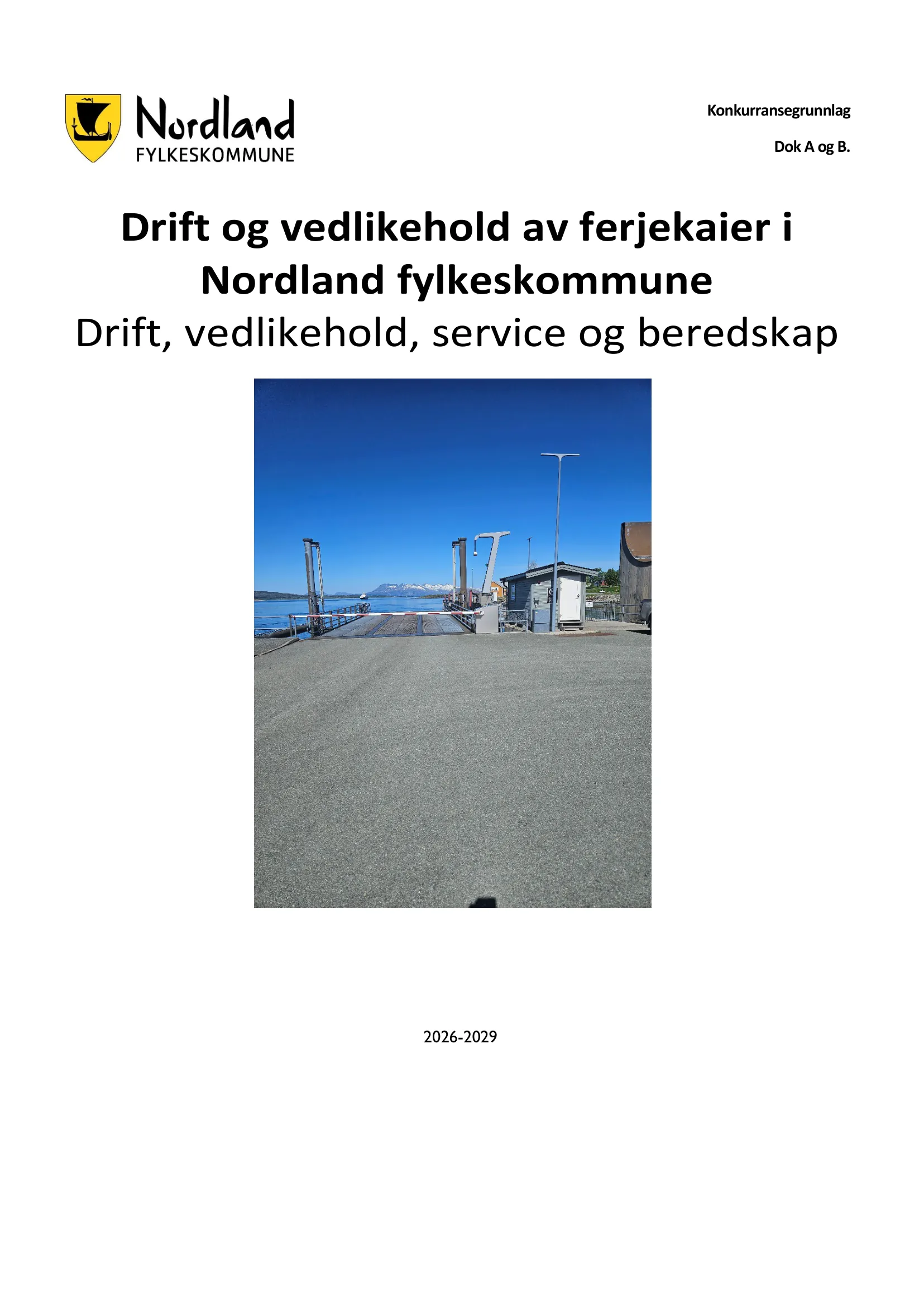 Konkurransebeskrivelse