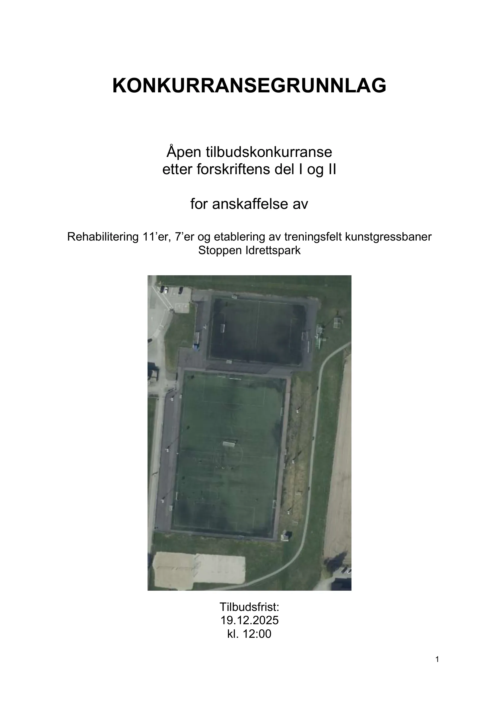 Konkurransebeskrivelse