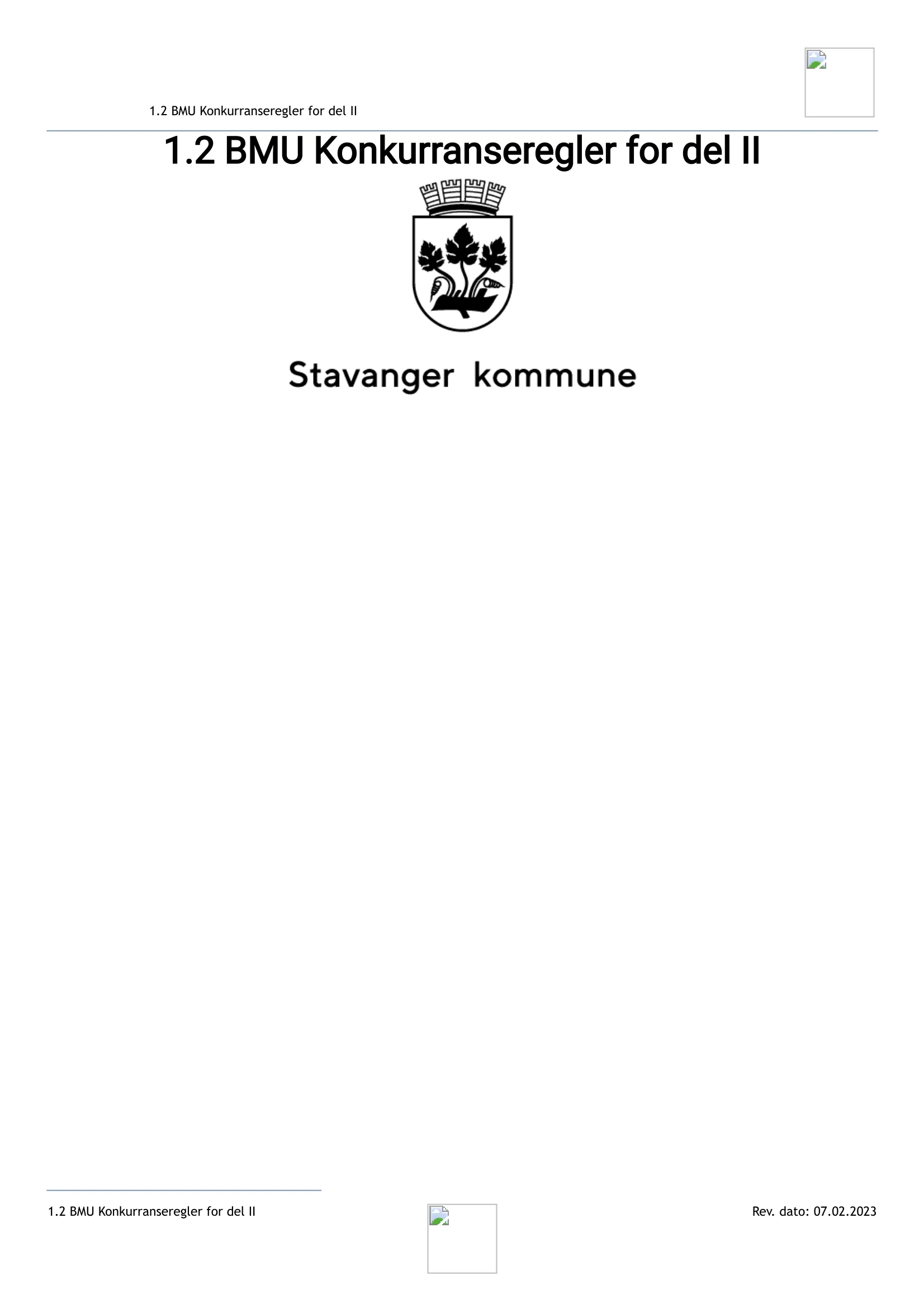 Konkurransebeskrivelse