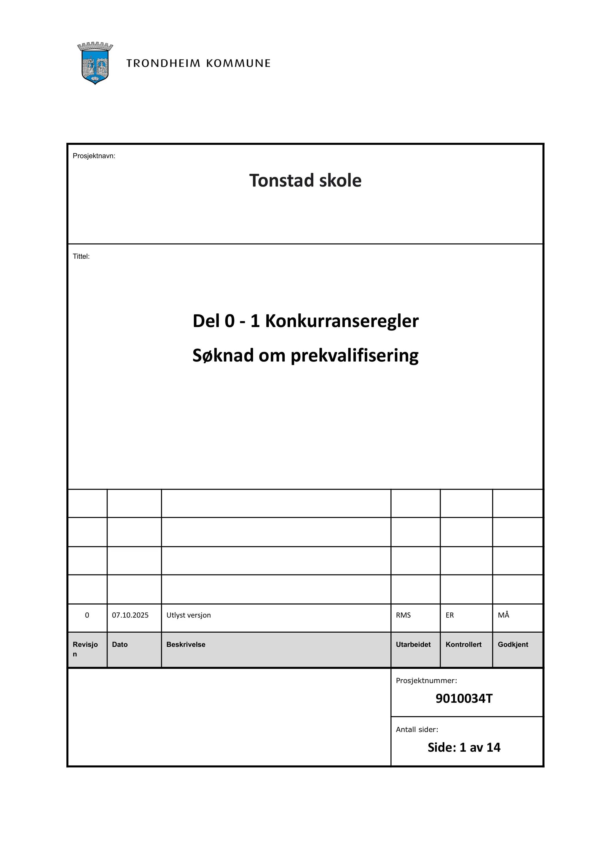 Konkurransebeskrivelse