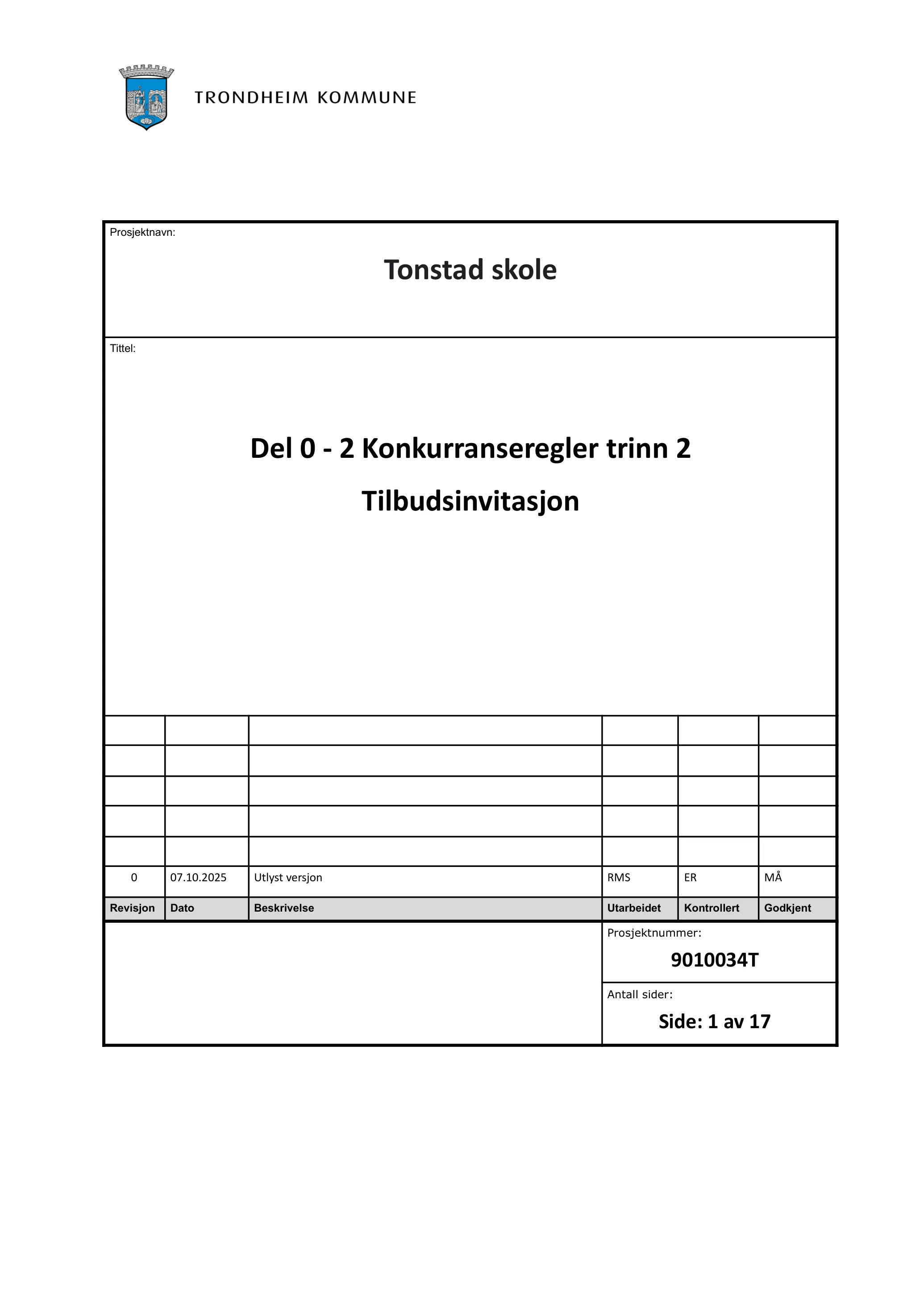 Konkurransebeskrivelse