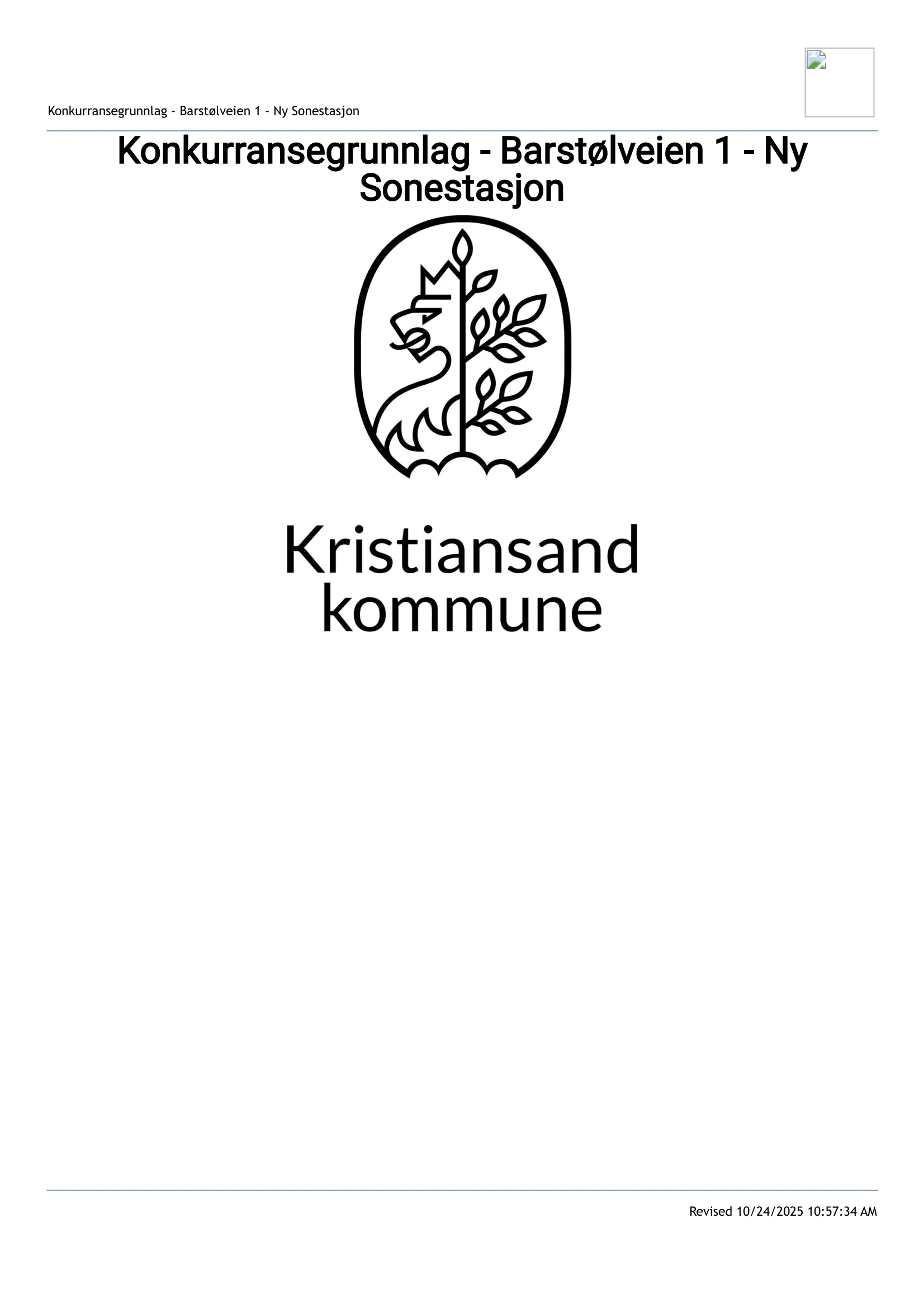 Konkurransebeskrivelse