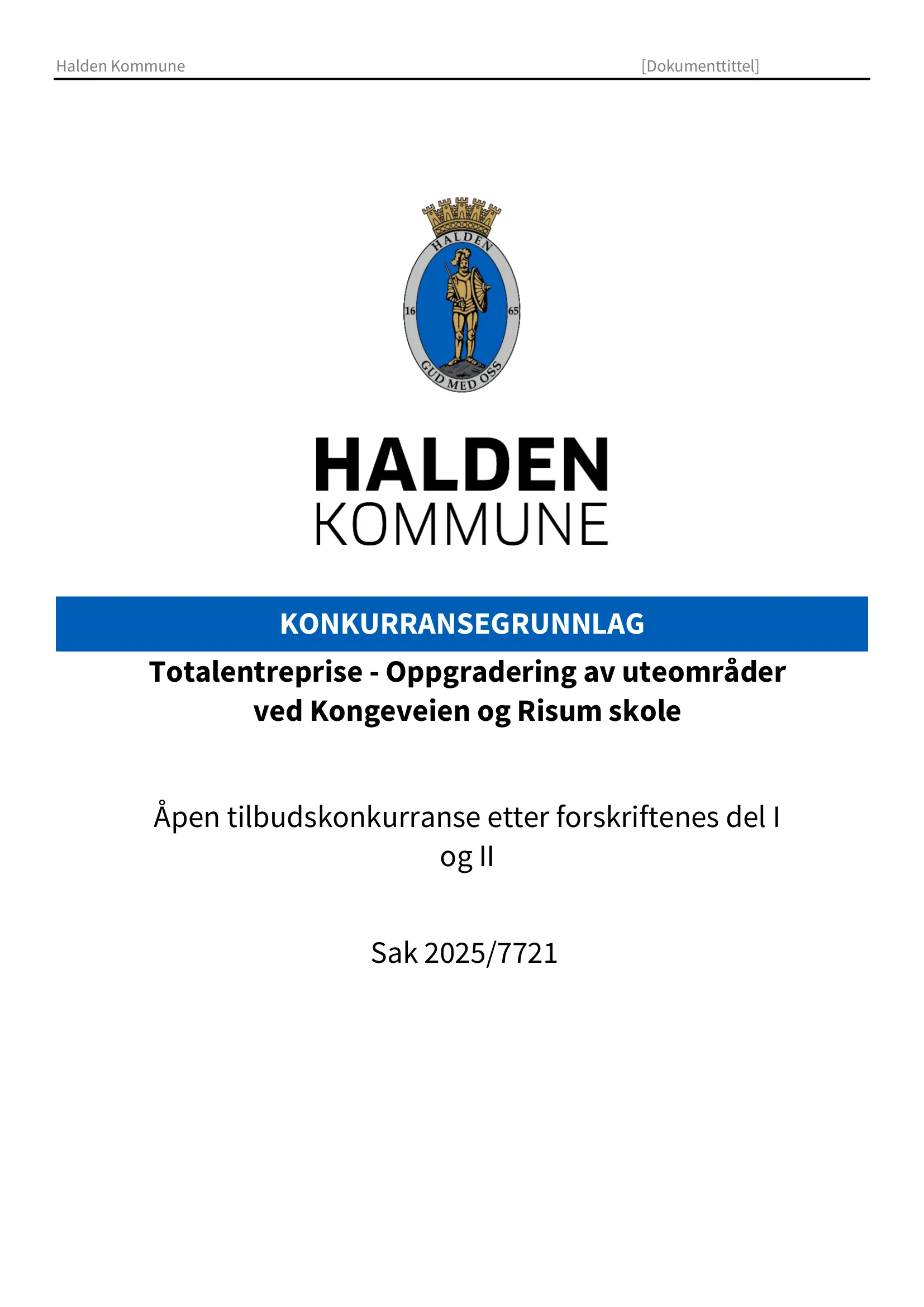 Konkurransebeskrivelse