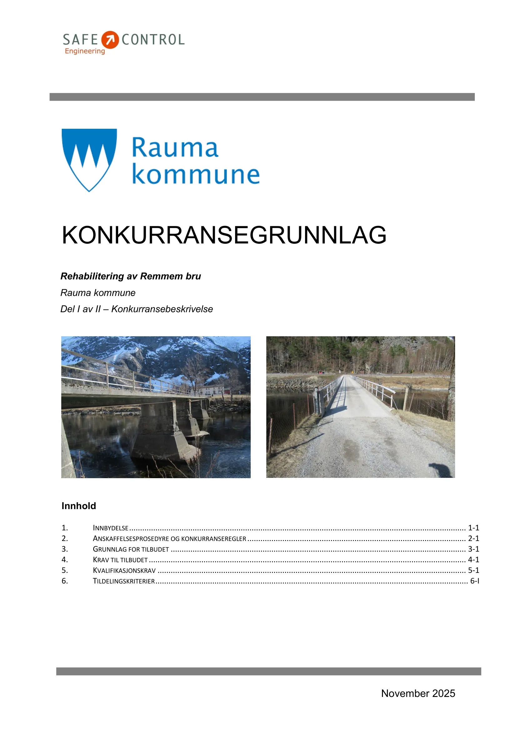 Konkurransebeskrivelse