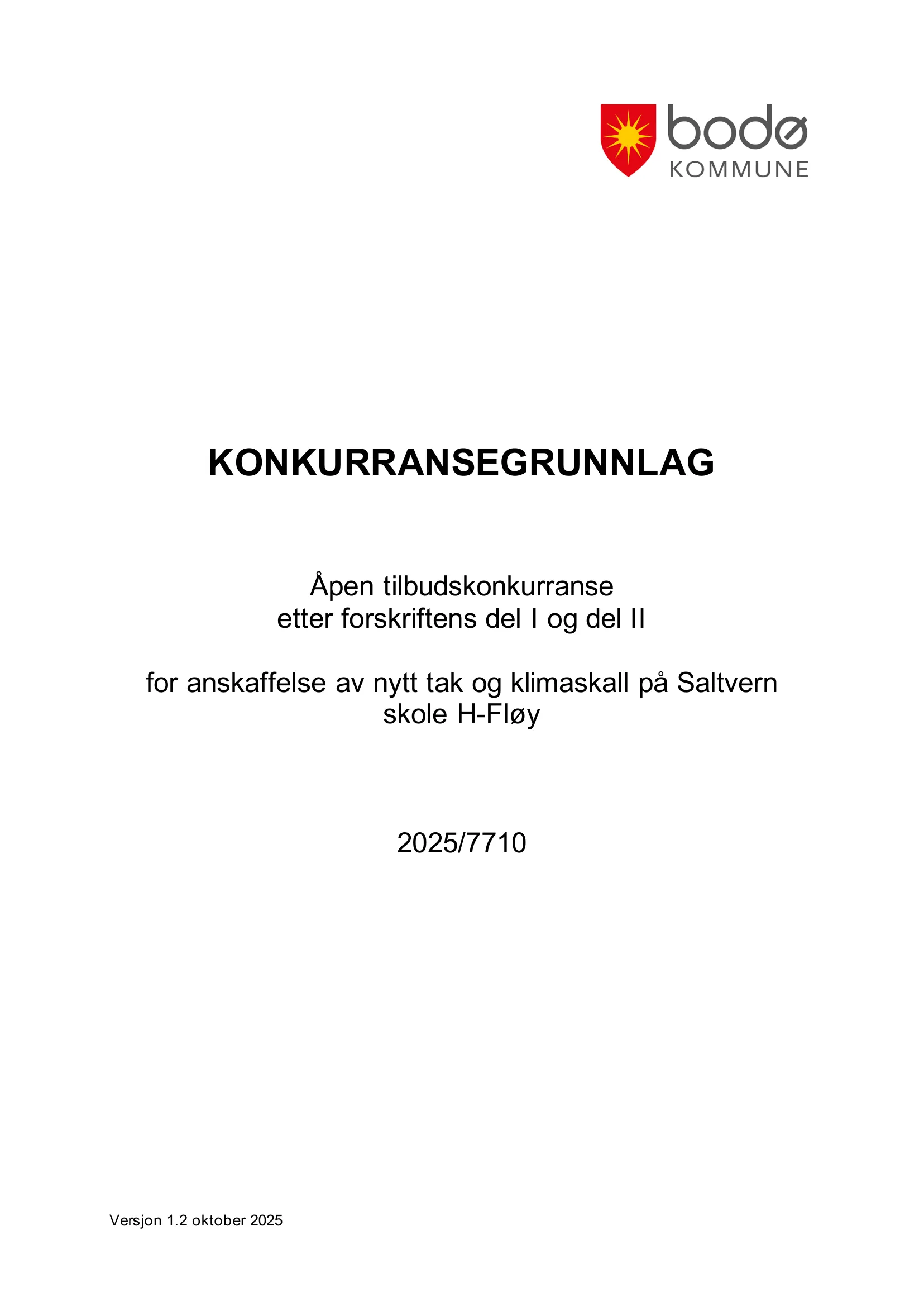 Konkurransebeskrivelse