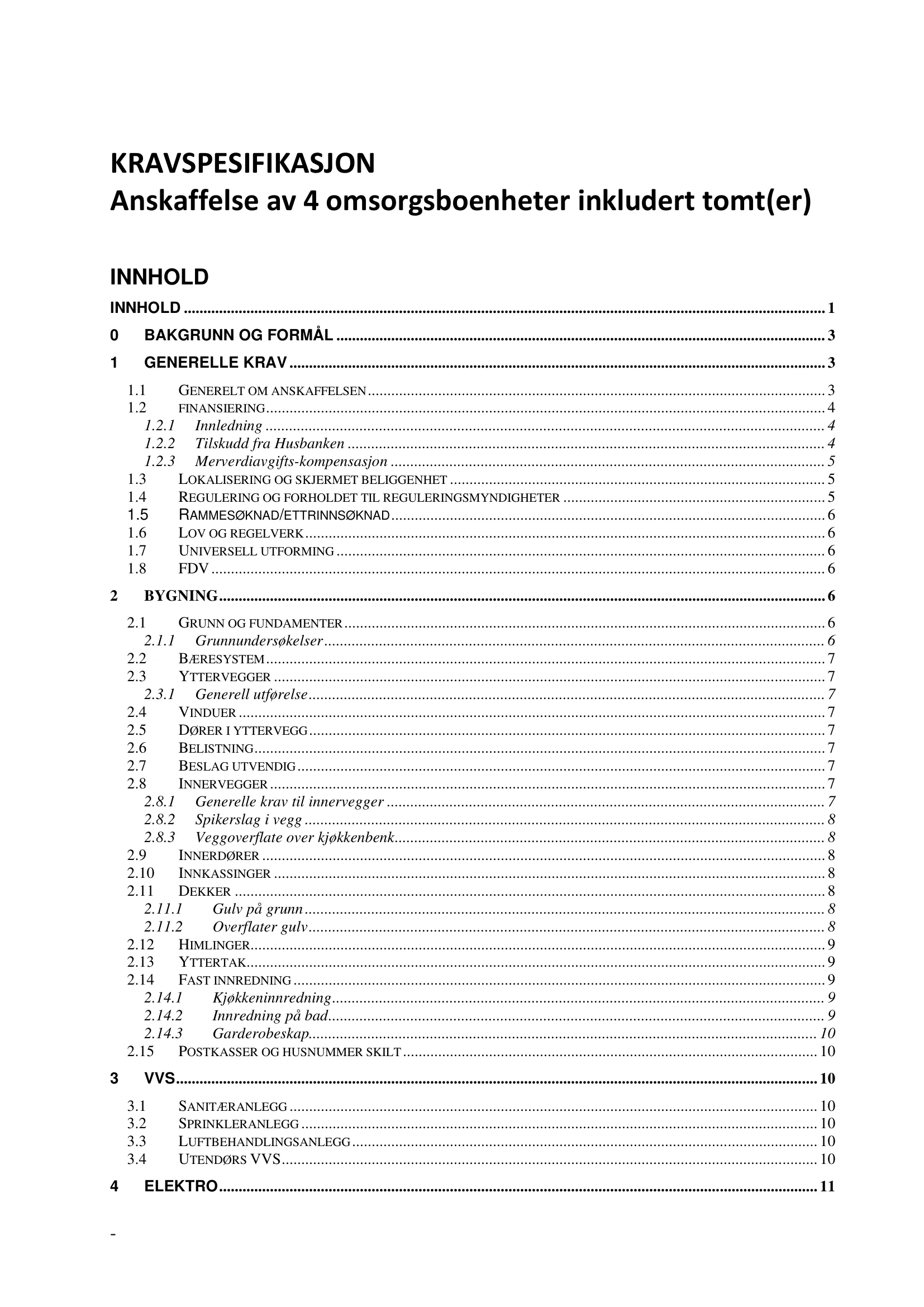 Kravspesifikasjon