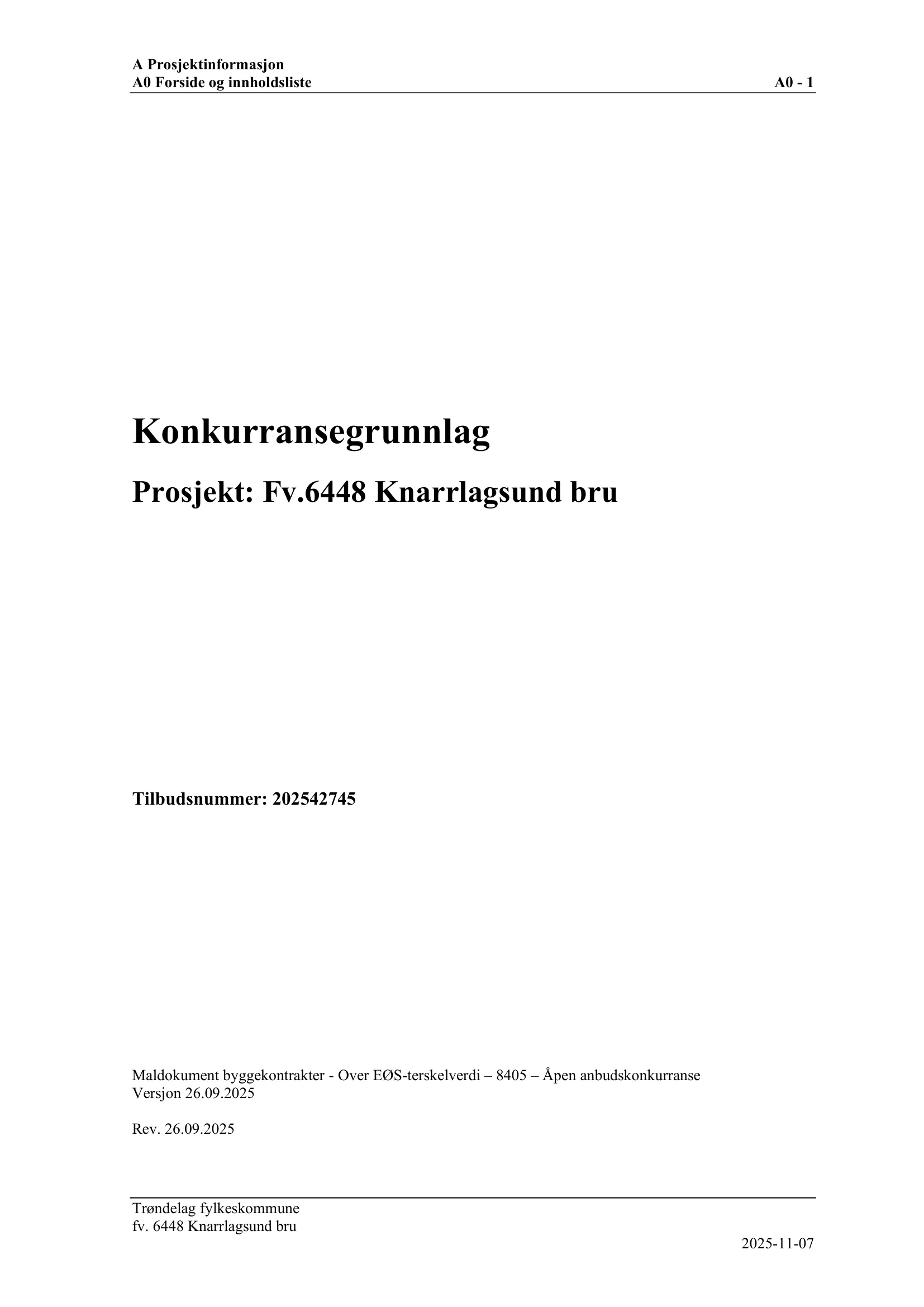 Konkurransebeskrivelse