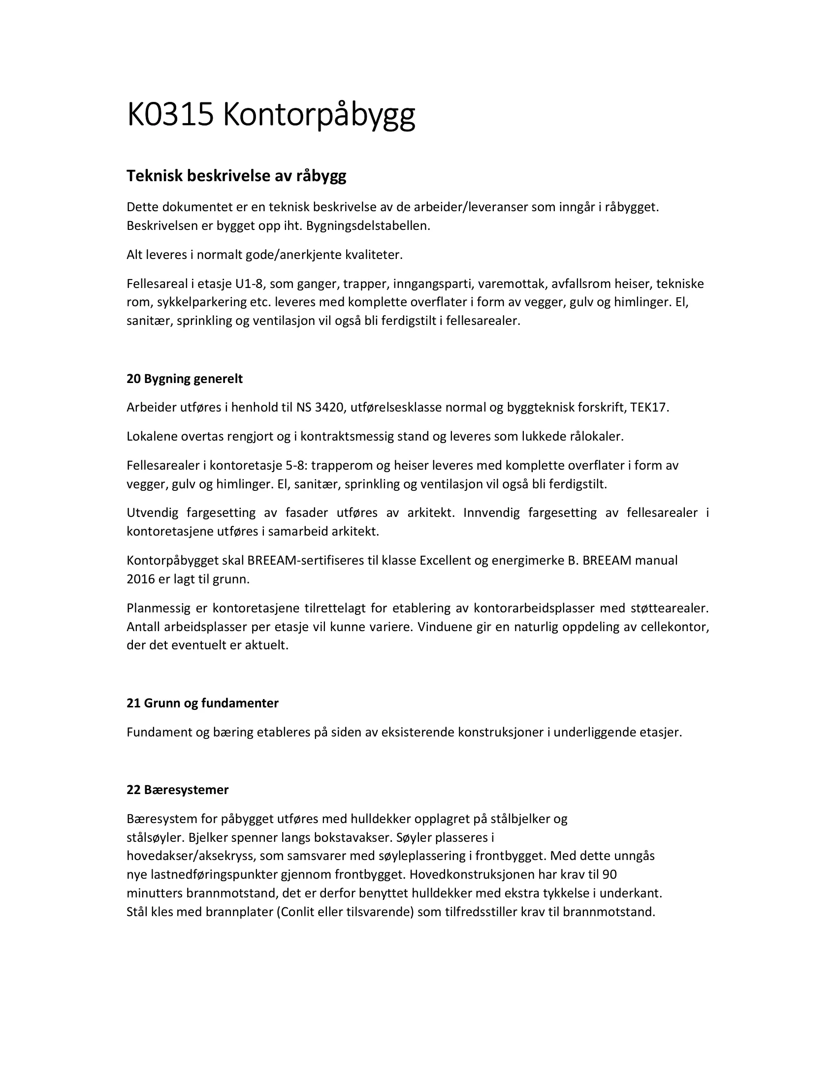 Kravspesifikasjon