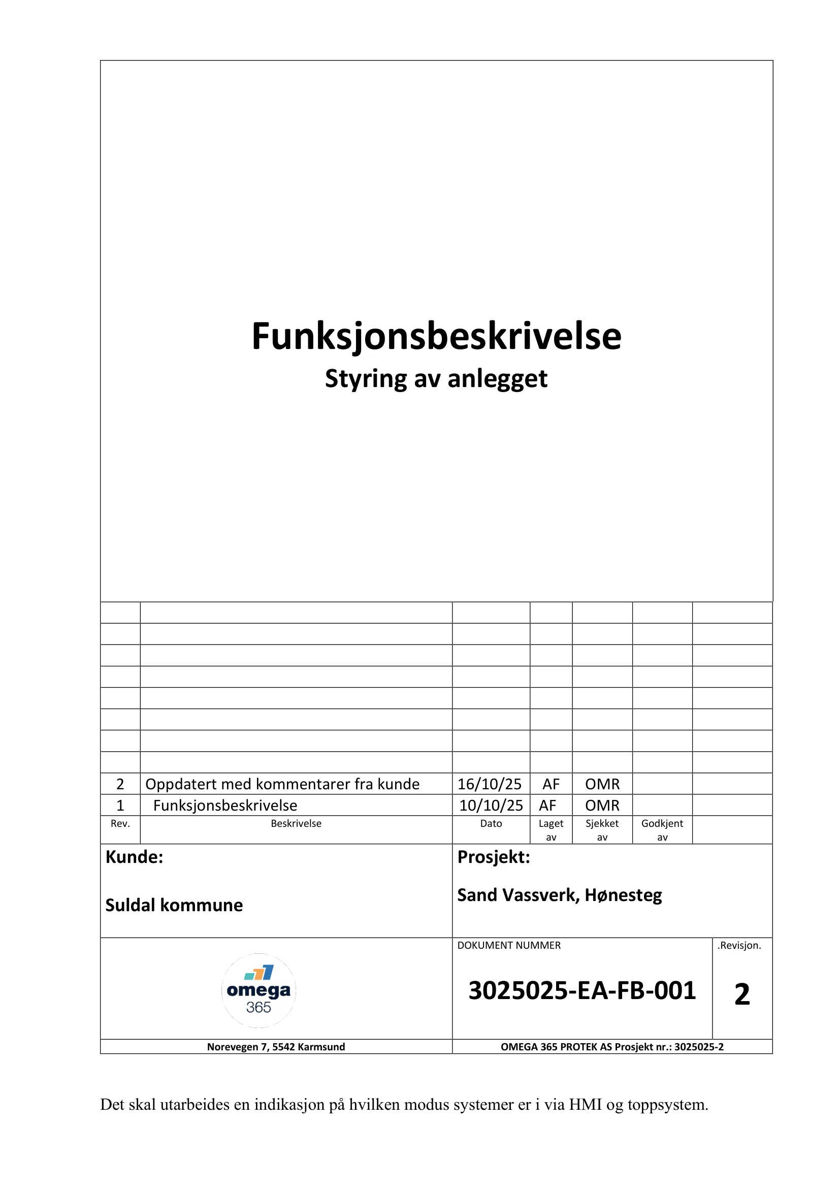 Kravspesifikasjon