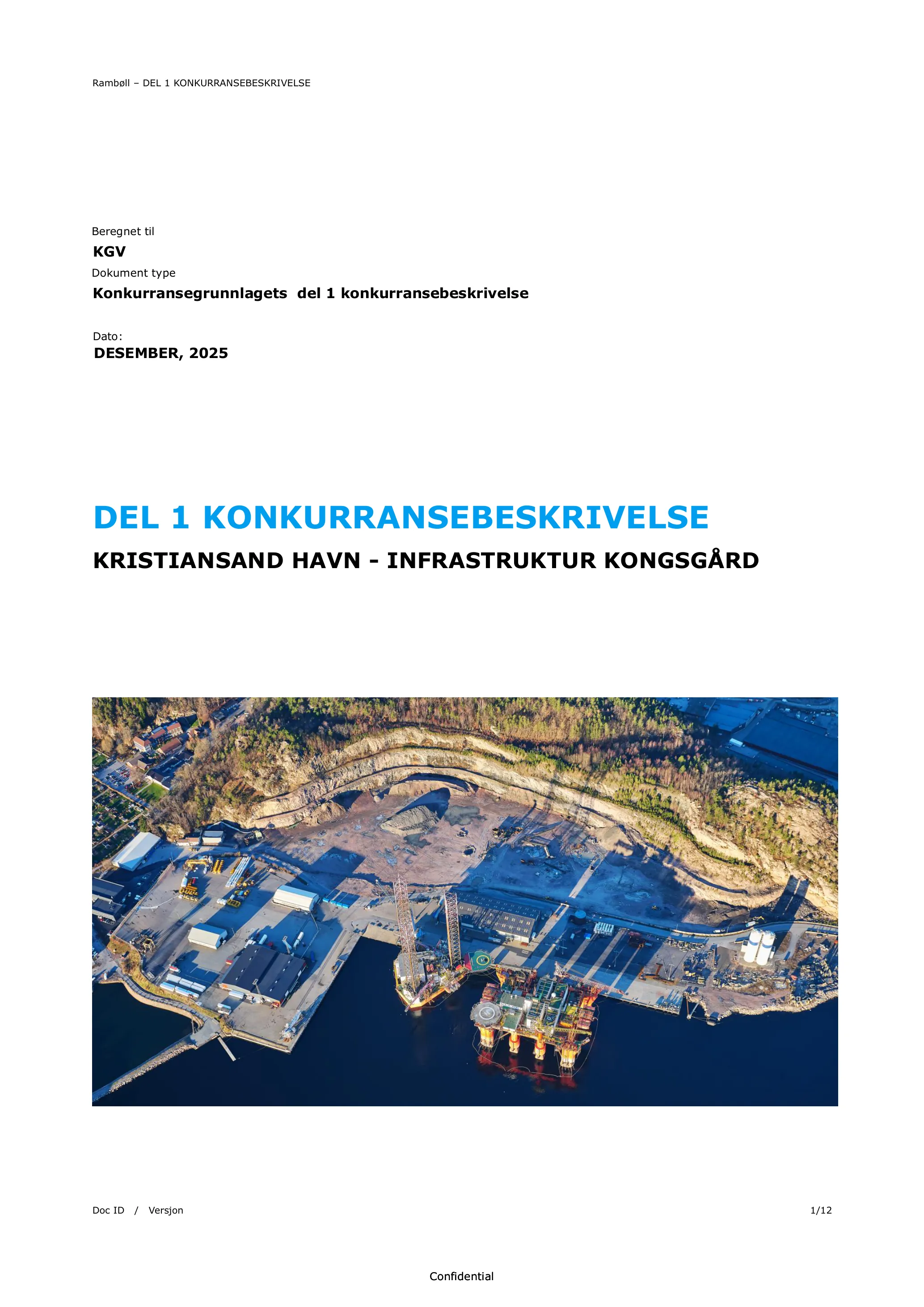 Konkurransebeskrivelse