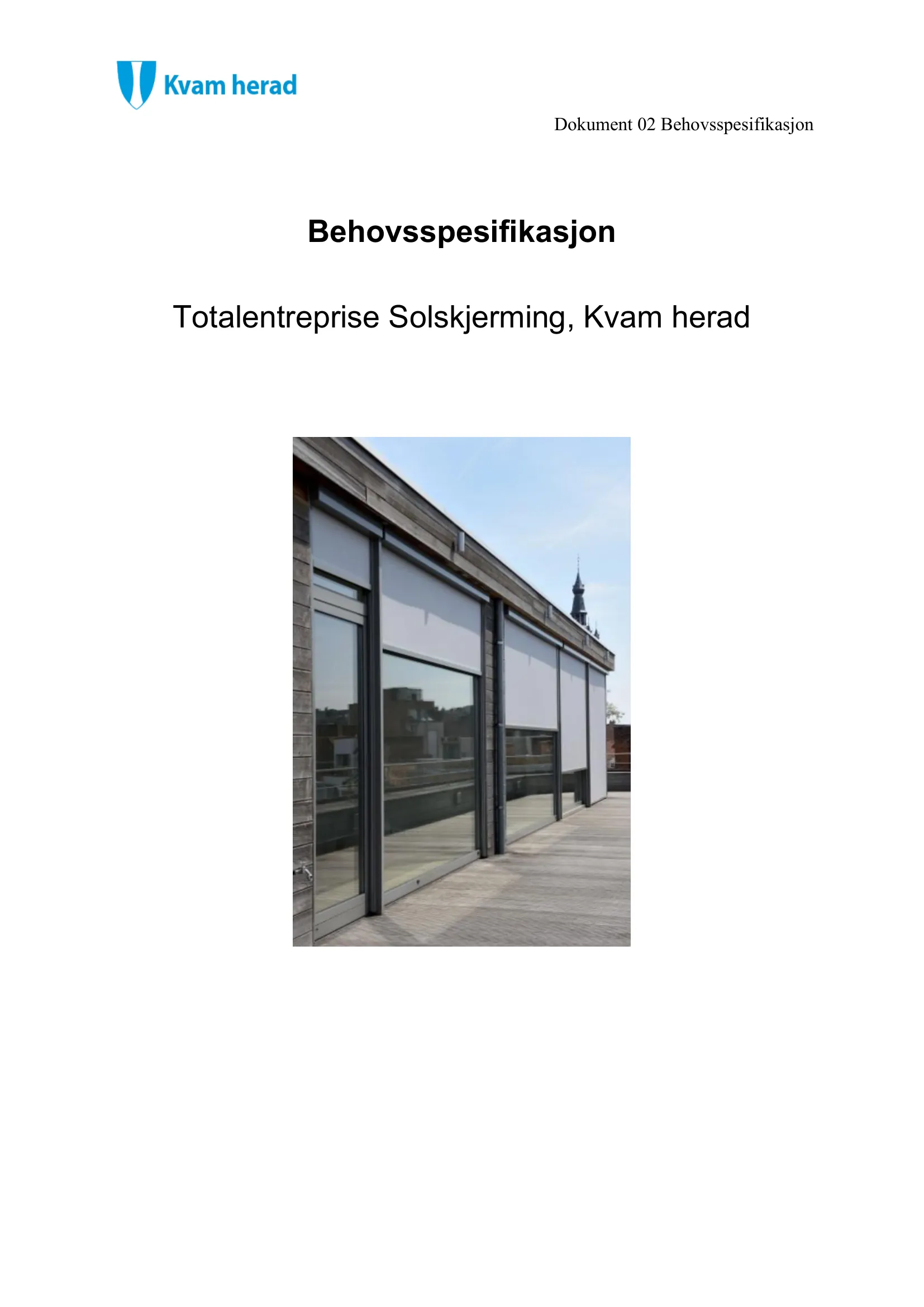 Kravspesifikasjon