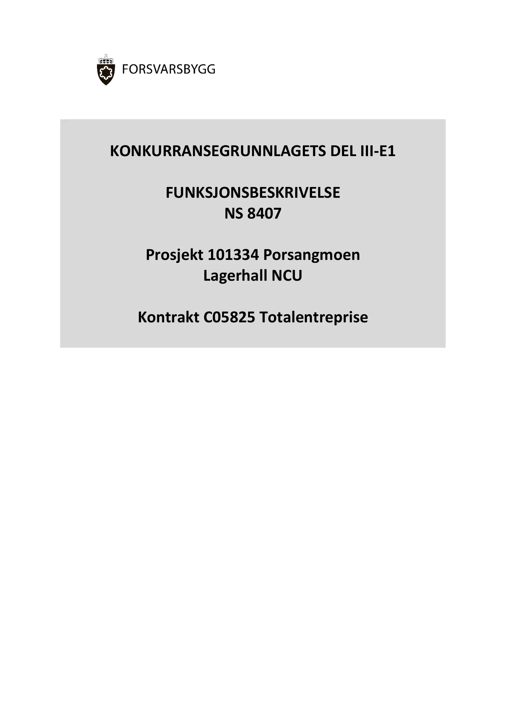 Kravspesifikasjon