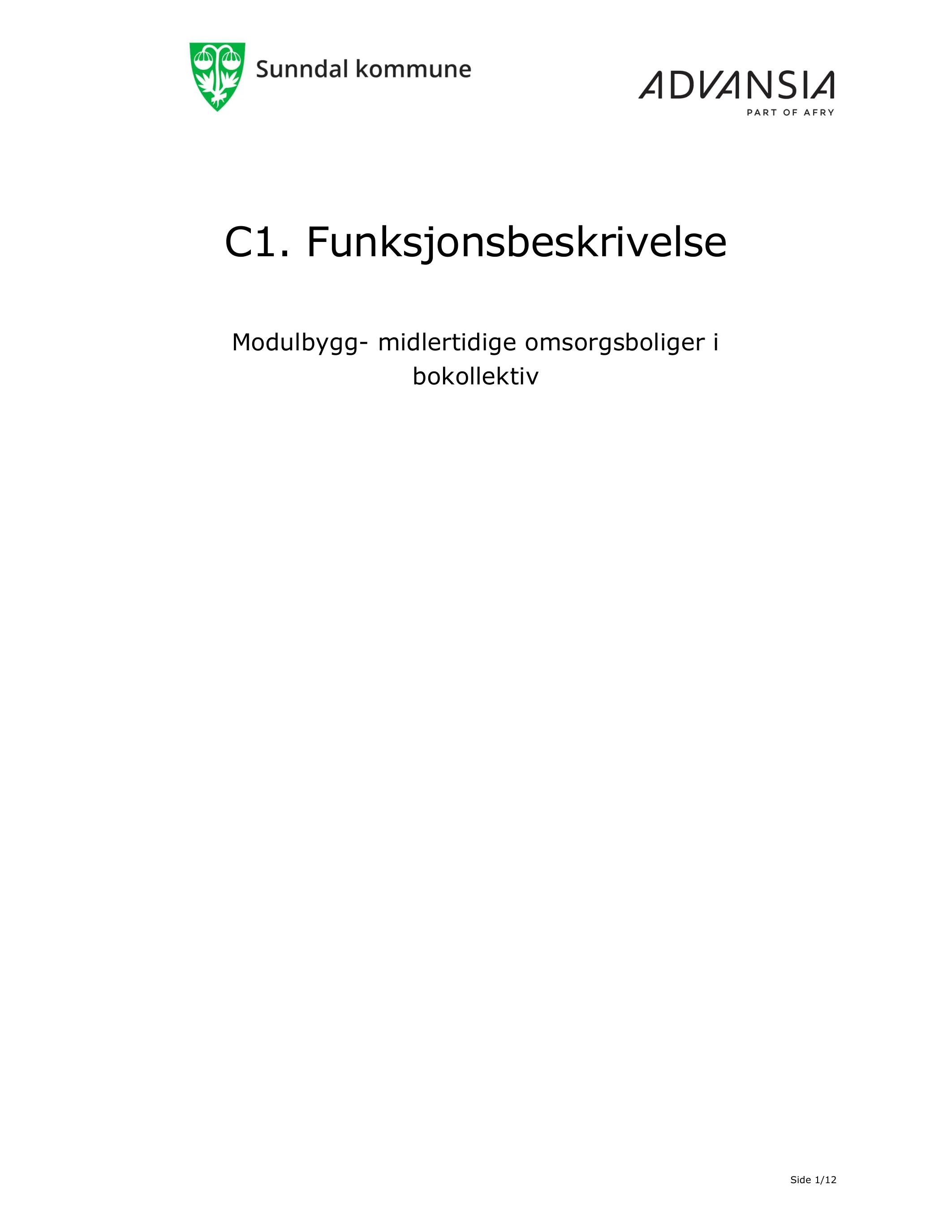 Kravspesifikasjon
